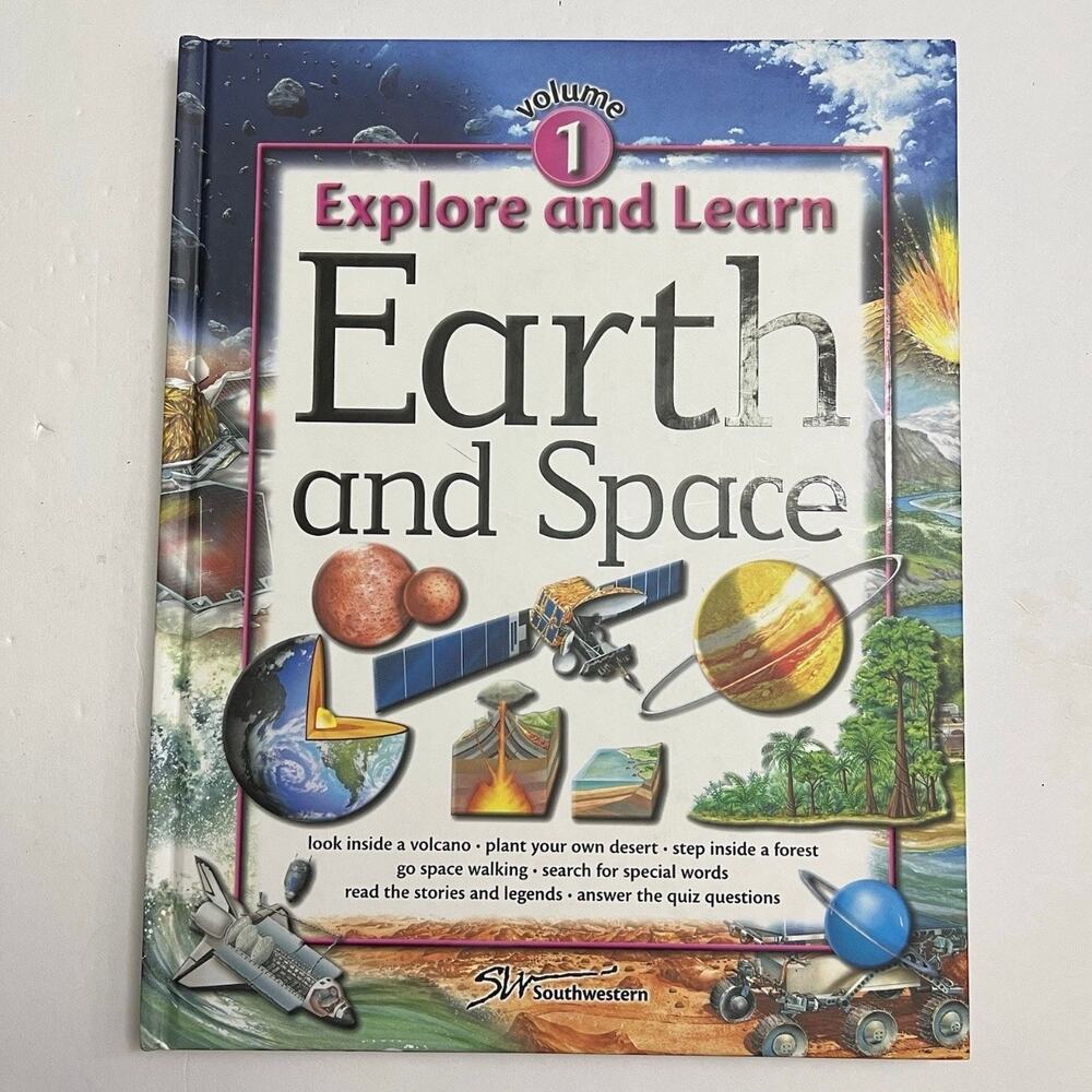 Explore and Learn Volume 1 Earth and Space Hardcover Educational Homeschool